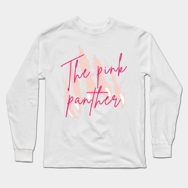 Pink Panther Long Sleeve T-Shirt by BillieTofu